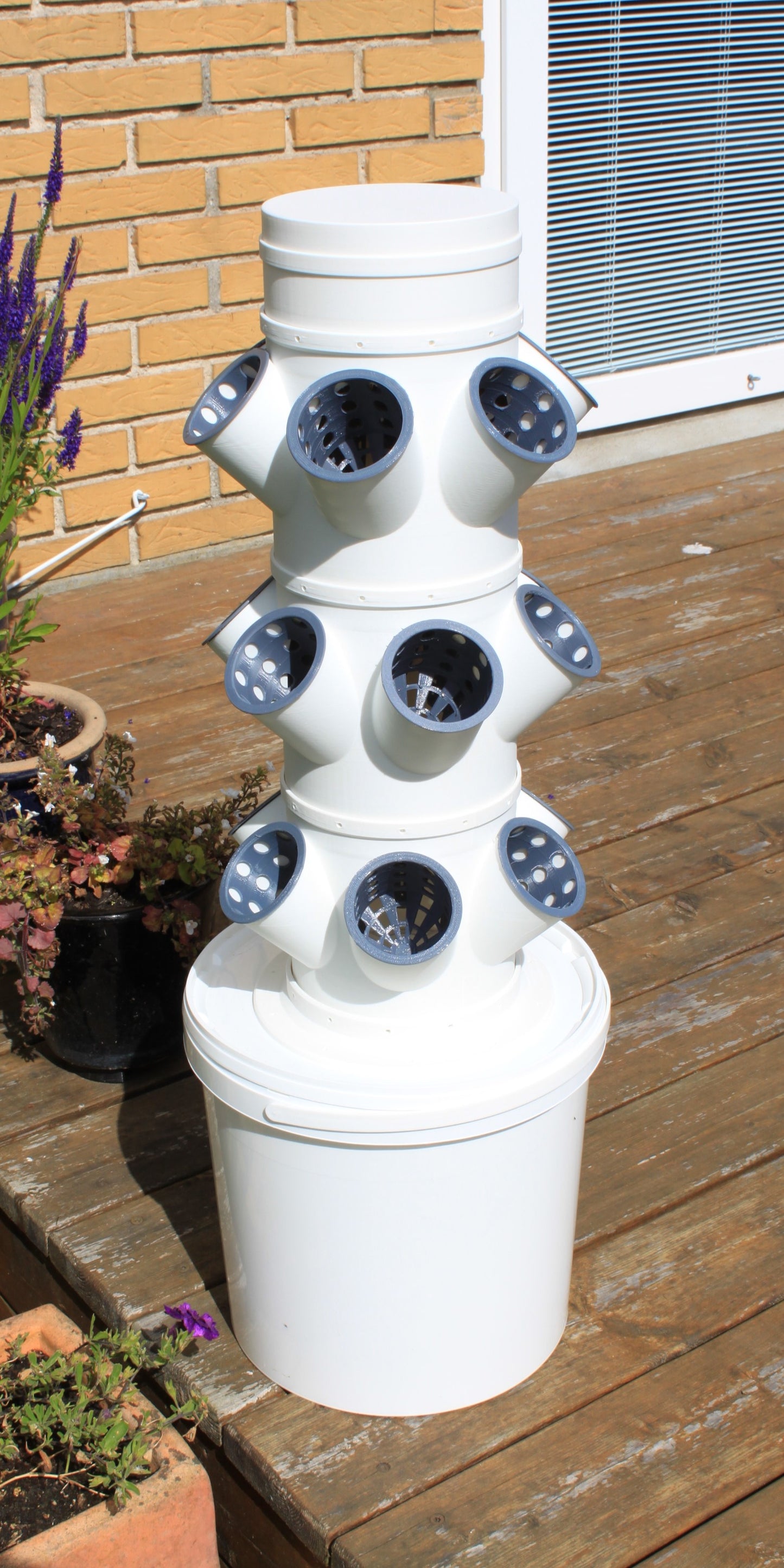 Hydroponisk tower system