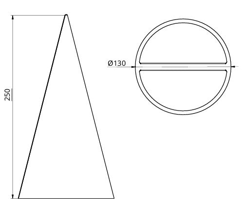 Skabelon til Juletræ